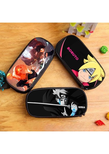 H14 Stili Anime Boruto Next Generations Kalem Çantası Anime Figürleri Baskılı Kalem Kutusu Büyük Kapasiteli Kırtasiye (Yurt Dışından) modelleri