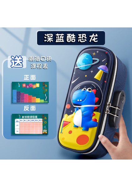 Stil 6 Stili Kızlar Için Unicorn Kalem Kutusu Büyük Kalemlik Eva Kalemlik Büyük Kılıf Çanta (Yurt Dışından)