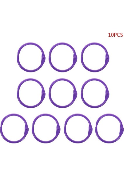 Pl Stili Metal Gevşek Yaprak Bağlama Halka Kitap Halkaları Kendin Yap Albümler Okul Ofis Malzemeleri El Sanatları (Yurt Dışından)