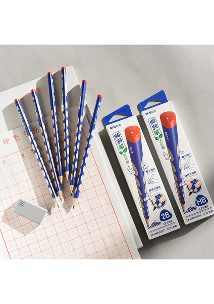 05802-2B6 Stili Hb 2b Toksik Olmayan Kalemler Çocukların Düzeltici Pratikleri El Yazısı Öğrenci Çizim Ahşap Kalem Ofis Kırtasiye (Yurt Dışından) modelleri