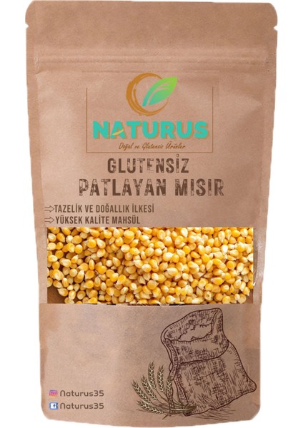 Glutensiz Patlayan Mısır 500 gr