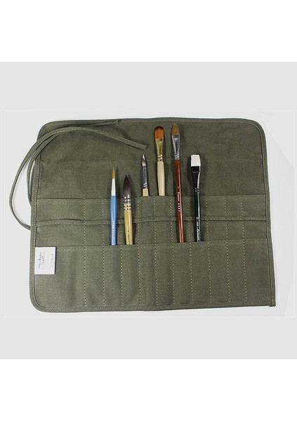 Rastgele Stil 16 Delik Kalem Kutusu Okul Malzemeleri Sanat Kalem Çantası Kılıfı Bez Kalem Sarma Rulo Makyaj Kozmetik Fırça Kalem Saklama Kırtasiye Öğrenci (Yurt Dışından) fiyatları