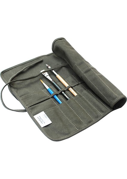 Rastgele Stil 16 Delik Kalem Kutusu Okul Malzemeleri Sanat Kalem Çantası Kılıfı Bez Kalem Sarma Rulo Makyaj Kozmetik Fırça Kalem Saklama Kırtasiye Öğrenci (Yurt Dışından) modelleri