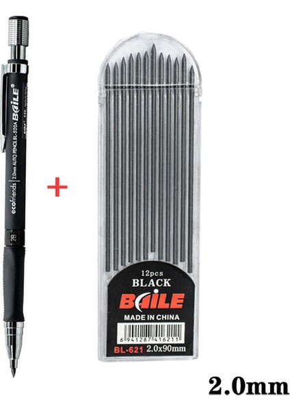 Renkli Kurşun 2b Tarzı Ofis Mekanik Kalem B Kurşun Tutucu Tasarım Çizim Kalem Seti Parçaları Kurşunlar Yazma Okul Hediye Kırtasiye (Yurt Dışından) indirimleri