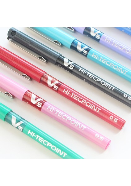 Siyah Stil 6 Adet Set Pilot Bx-V5 Jel Kalemler Seti Ince Uç Ucu Suya Dayanıklı Pürüzsüz Mürekkep Kalem Kawaii Jel Mürekkep Okul Kalem Japonya Kırtasiye (Yurt Dışından) modelleri