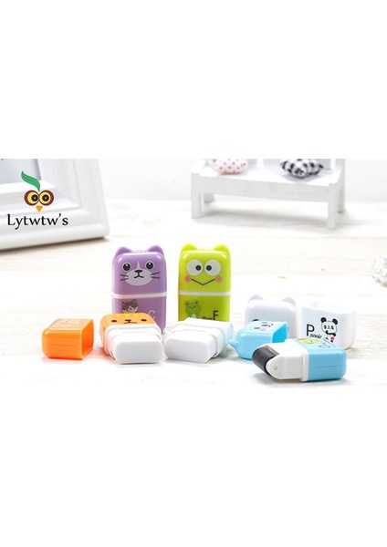 1 Parça Lytwtw'ın Sevimli Sevimli Kawaii Hayvan Silgisi Yaratıcı Rulo Kore Ofis Okul Malzemeleri Çocuk Hediyeleri (Yurt Dışından)