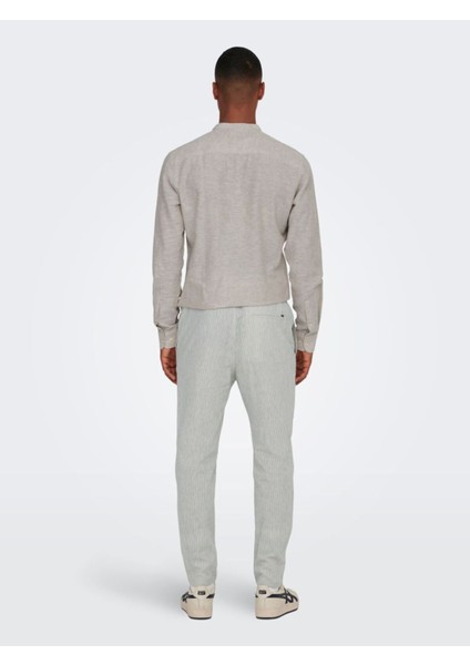 Erkek Pantolon Onslınus Crop 0006 Keten Karışımı Pnt modelleri