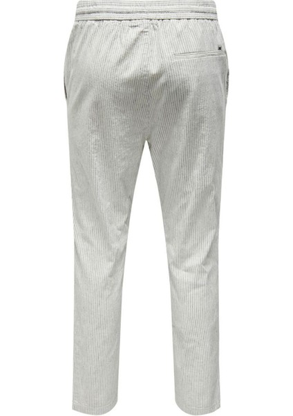 Erkek Pantolon Onslınus Crop 0006 Keten Karışımı Pnt fırsatları