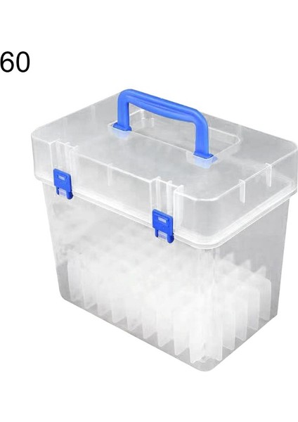 No.2 Tarzı Şeffaf Kalem Kutusu Depolama Kabı Sanat El Sanatları Tepsi Ofis Masa Organizatörü Ev Okul Öğrencileri Çalışma Malzemesi (Yurt Dışından)