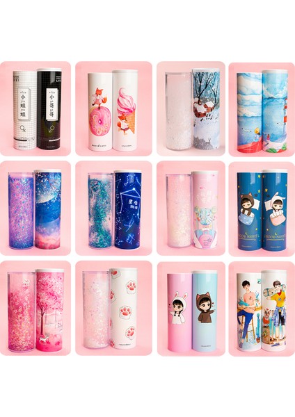 Nbx-C-18 Stili Çocuklar Için Kawaii Çizim Okul Kalem Kutusu Pandadan Çileğe Kedi Desenli Durabilen Katlanabilir Rulo Stilinde Kalem Kutusu - Suya Dayanıklı (Yurt Dışından)