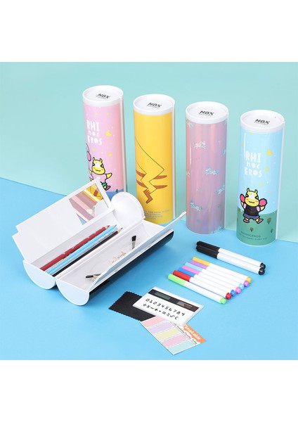 Yıldızlı Gökyüzü Stili Kalk ve Çilek Okul Kalem Kutusu Erkek Kız Küçük Sert Sakura Panda Kırtasiye Kutusu Sevimli Anime Mor Kalemlik Çocuklar (Yurt Dışından) fiyatları