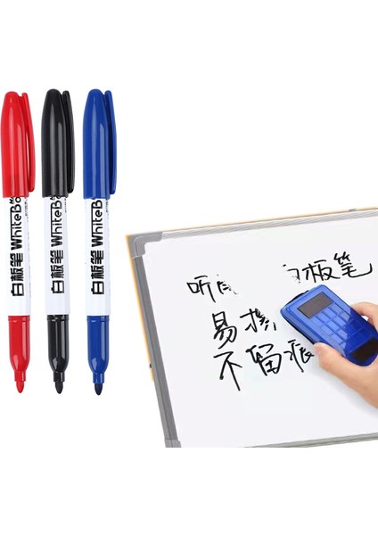 4 Adet Mavi Stil 4 Adet Silinebilir Beyaz Tahta Kalemi Kuru Sıfırlama Kalemleri Siyah Mavi Kırmızı Premium Kalemler Ofis Okul Yazma Malzemesi Öğretmenler Için (Yurt Dışından) indirimleri
