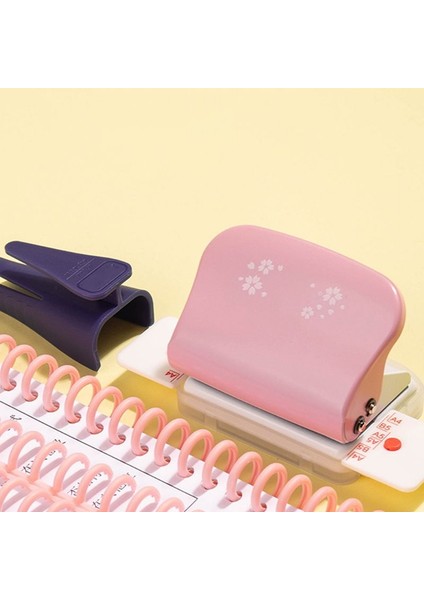 Pembe Tarzı Lastik Spiral Halkalı Gevşek Yaprak Bağlantı Halkası Defter Holes Defter Kağıdı Kitap Hatıra Defteri Kırtasiye (Yurt Dışından) fırsatları