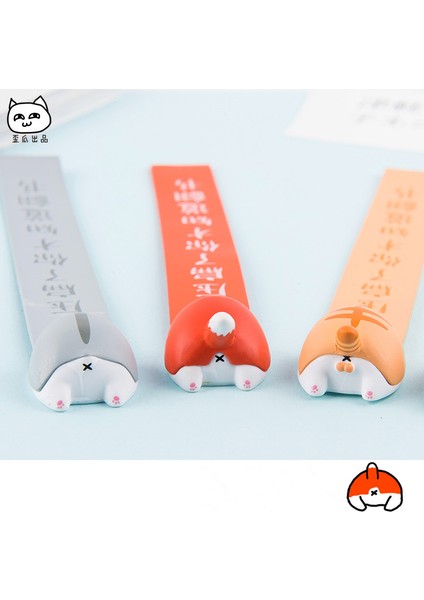 Hamster Tarzı Yaratıcı Karikatür Hayvan Kolkie Kedi Hamster Popo Ayraçlar Yenilik Kitap Okuma Ürünü Hediye Çocuklar Için Kırtasiye (Yurt Dışından) fiyatları