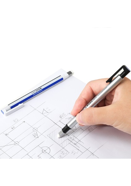 Siyah Kare Uç Stili Tombow Mono Zero Mekanik Silgi Yenilenebilir Kalem Şekilli Eskiz Boyama Yüksek Parlaklık Kauçuk Basma Türü Okul Kırtasiye (Yurt Dışından) fırsatları