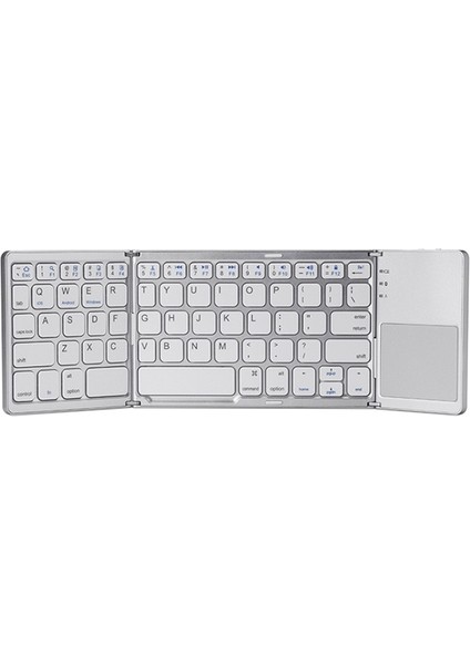 Touch Pro Katlanabilir Bluetooth Mini Türkçe Q Klavye Ios Android