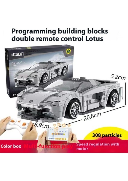 Yeni Lamborghini Porsche Model Programlama Uzaktan Kumanda Spor Araba Bulmaca Yapı Taşı Oyuncaklar (Yurt Dışından)