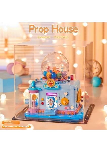 Gökkuşağı Şeker Evi Sokak Yapı Taşları Yapboz Puzzle Çocuk Oyuncakları (Yurt Dışından)