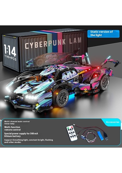 Uyumlu Konsept Lambo Süper Araba Model Araba Porsche Spor Araba Çocuk Oyuncak Yapı Taşları (Yurt Dışından)