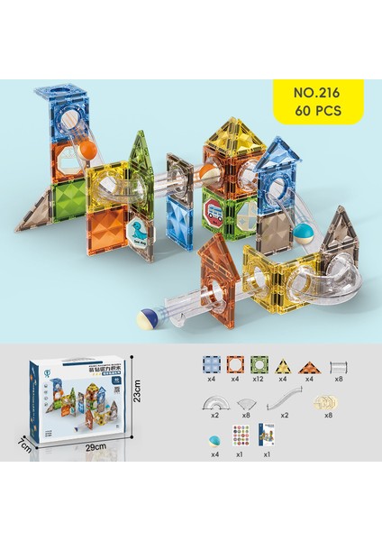 Çocuk Eğitici Montaj Parça Tumbler Blokları Bulmaca Dıy Patchwork Oyuncaklar (Yurt Dışından)