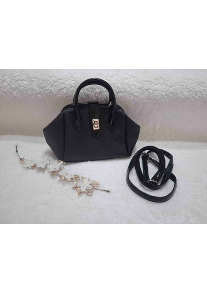 Yarasa Model Siyah Çanta
