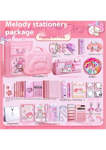 Kuromi Kırtasiye Seti Hediye Kutusu Sanrio Bundle (Yurt Dışından)