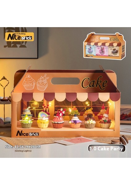 Saksı Yapı Taşı Küçük Pelet Puzzle Kız Serisi Doğum Günü Hediyesi (Yurt Dışından)