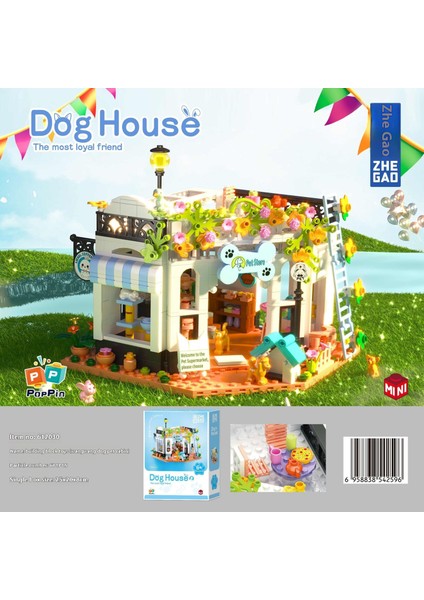 Yeni Monte Edilmiş Puzzle Yapı Taşları Buket Oyuncak Dekorasyon Hediyesi (Yurt Dışından)