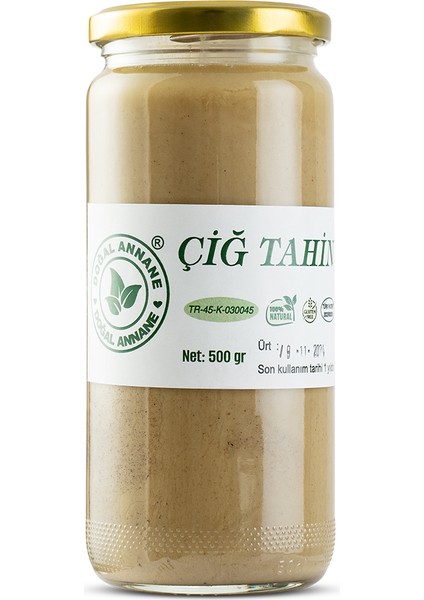 Çiğ Tahin 500gr
