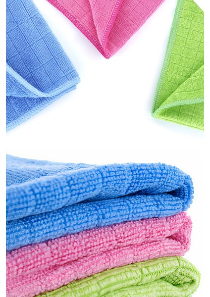 Mutfak Temizlik Bezi | Süper Emici Mikrofiber | Leke Tutmaz | 40X40CM | 3lü Takım