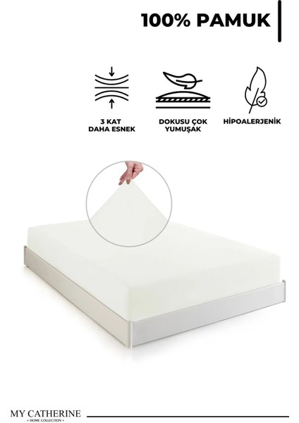 Lastikli & Hipoalerjenik Çarşaf | %100 Pamuk Çarşaf Penye Kumaş | Tek-Çift Kişilik-Battal Boy Çarşaf fiyatları