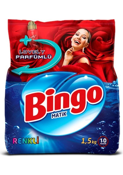 Matik Ultra Beyaz 1,5 kg + Renkliler 1,5 kg Toz Deterjan 2 Li Set modelleri