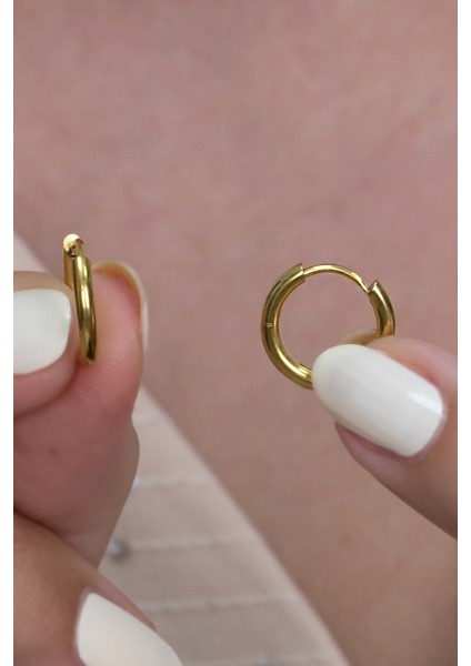 Halka Ince Erkek Kadın Unisex Çelik Küpe mse5 fiyatları
