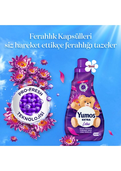 Extra Çamaşır Yumuşatıcı Lotus 1008 ml 42 Yıkama