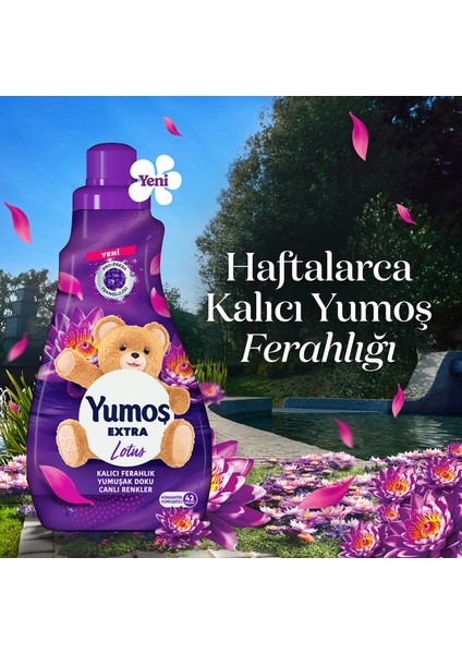 Extra Çamaşır Yumuşatıcı Lotus 1008 ml 42 Yıkama