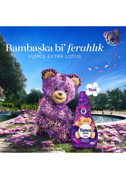 Extra Çamaşır Yumuşatıcı Lotus 1008 ml 42 Yıkama