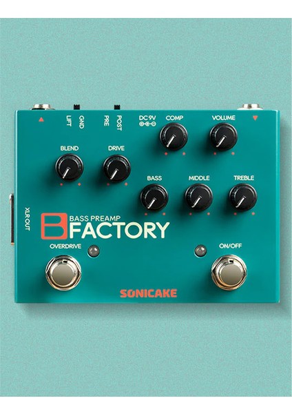 B Factory DuaLane Bass Preamp Pedalı fiyatları