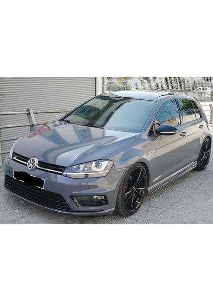 Vw Golf 7-7.5 Uyumlu Parlak Siyah Batman Ayna Kapağı