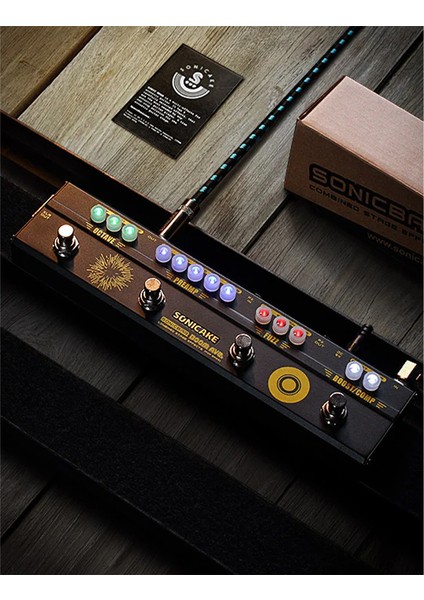 BOOM Ave Sonicbar Kombo Bas Gitar Efekt Pedalı modelleri
