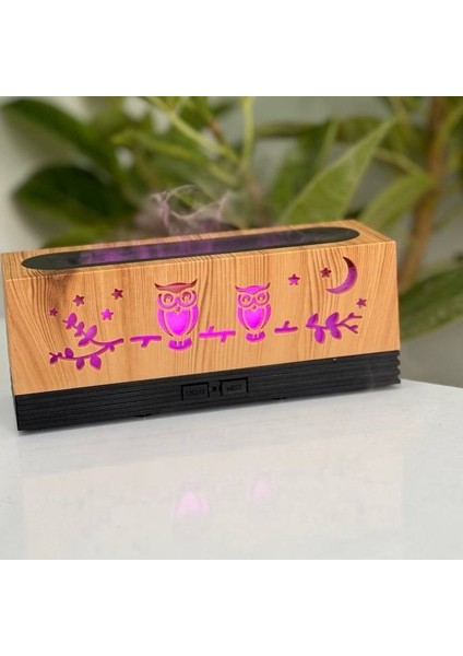 Sevimli Baykuş Desenli Difüzör Aroma Terapi fiyatları