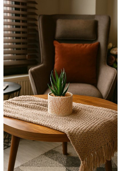 Dekoratif Aloe Vera Yapay Çiçek ( Ürün )