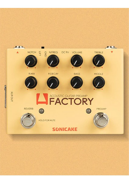 A Factory DuaLane Acoustic Preamp Pedalı fiyatları
