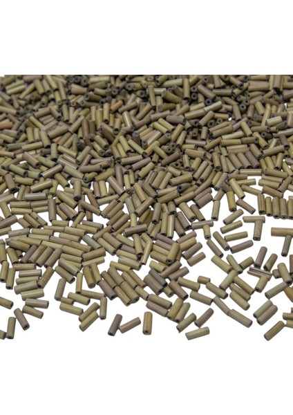 10 mm Bambu Gri Ahşap Boncuk 60 gr