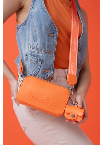 Kadın Çapraz Çanta BNT 1448 - Turuncu fiyatları