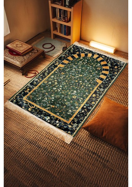 Kumaş Taban Dijital Baskılı Kumaş Seccade - KKS236B