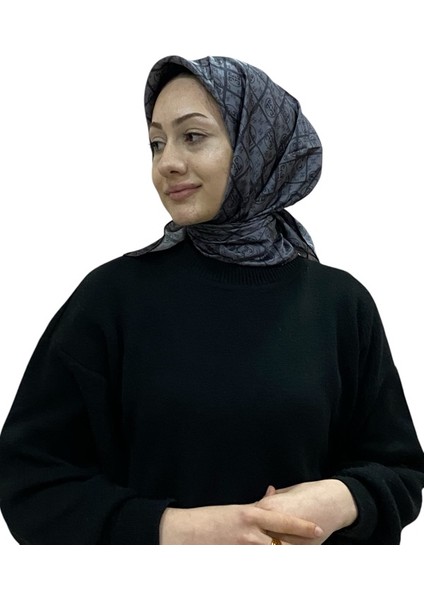 P.c Crepr Saten Eşarp 9000230