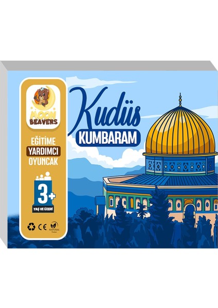 Benim Kudüs Kumbaram Eğitici Öğretici Geliştirici Ahşap Sağlıklı Oyuncak modelleri