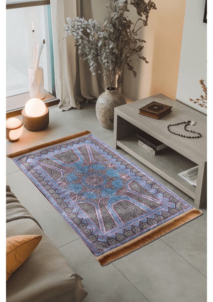Kumaş Taban Dijital Baskılı Kumaş Seccade - KKS473