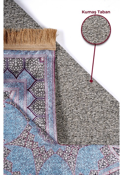 Kumaş Taban Dijital Baskılı Kumaş Seccade - KKS473