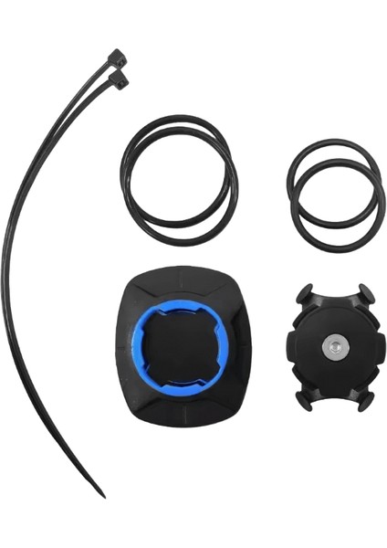 Telefon Montaj Tutucu Evrensel Dört Kilitli Dağ Bisikleti Bisiklet Telefon Raf Kayışı Montaj Tutucu Darbeye Dalı Binme Telefon Braketi:kırmızı-Siyah (Yurt Dışından)